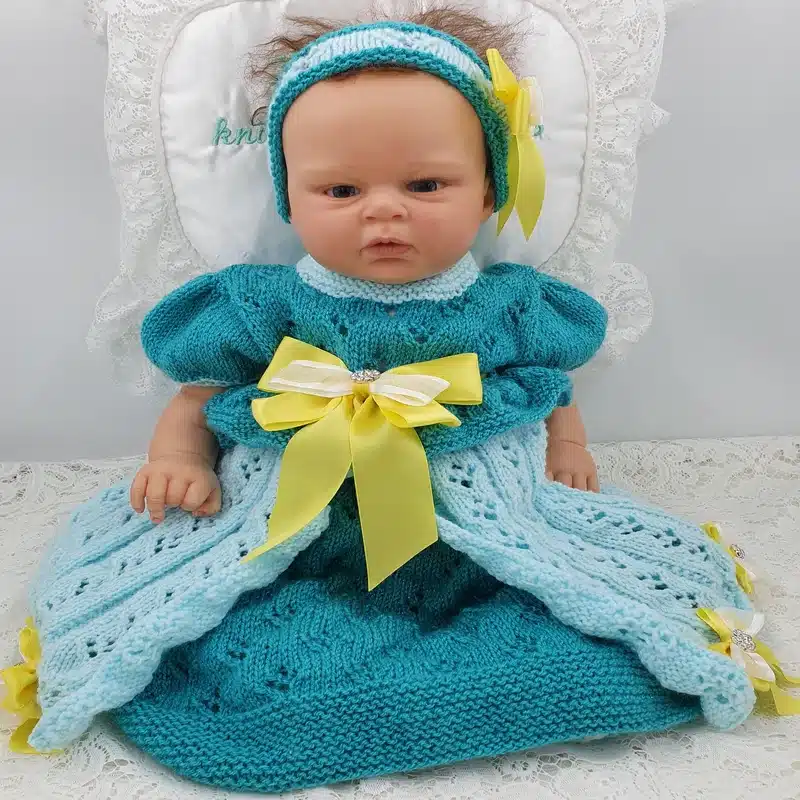 Knitting Pattern 100 - Princess Party Dress