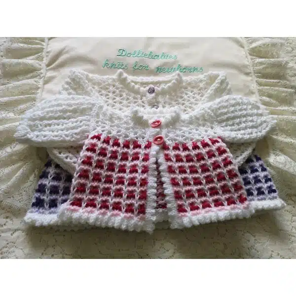 Knitting Book 3 - Girls Layette Set - Image 4